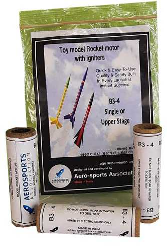 Toy Model rocket motor B class (B3-4)