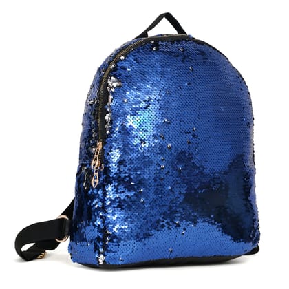 ZOSTER Stylish Sequins Backpack for Women's | Backpack for Girls | Backpack for Kids | Backpack for College