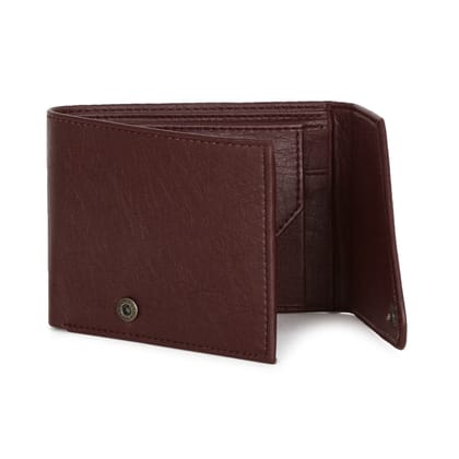 ZOSTER Brown Vegan Leather Wallet for Men & Women - Stylish and Sustainable Wallet