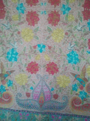 Shawl pashmina handmade kanihama