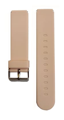 Exelent 19mm Silicone Smart Watch Strap 19mm Beige for Men