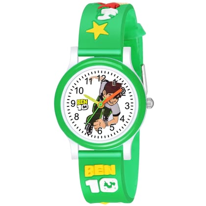 Exelent Analogue Watch for Kids(Multicolored Dial & Strap)