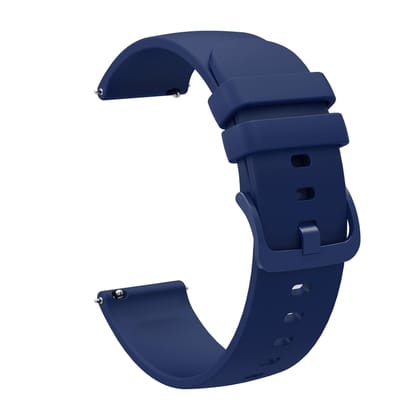 Exelent 19mm Soft Silicone Smartwatch Band Blue