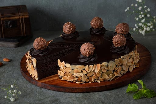 Best Ferrero Rocher Cake - Rich And Delish