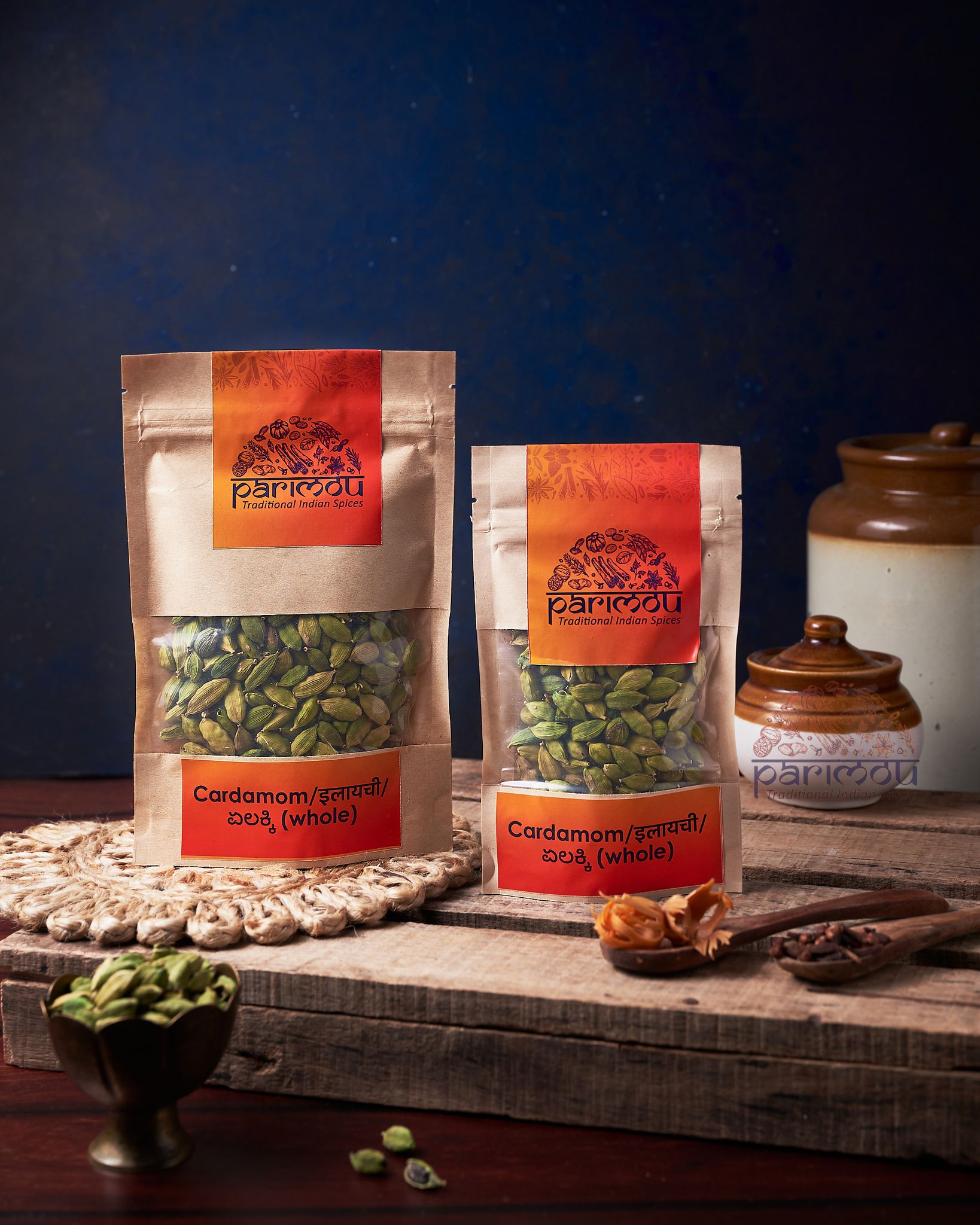 ParimouSpices - Green Cardamom/ Elaichi (Whole)