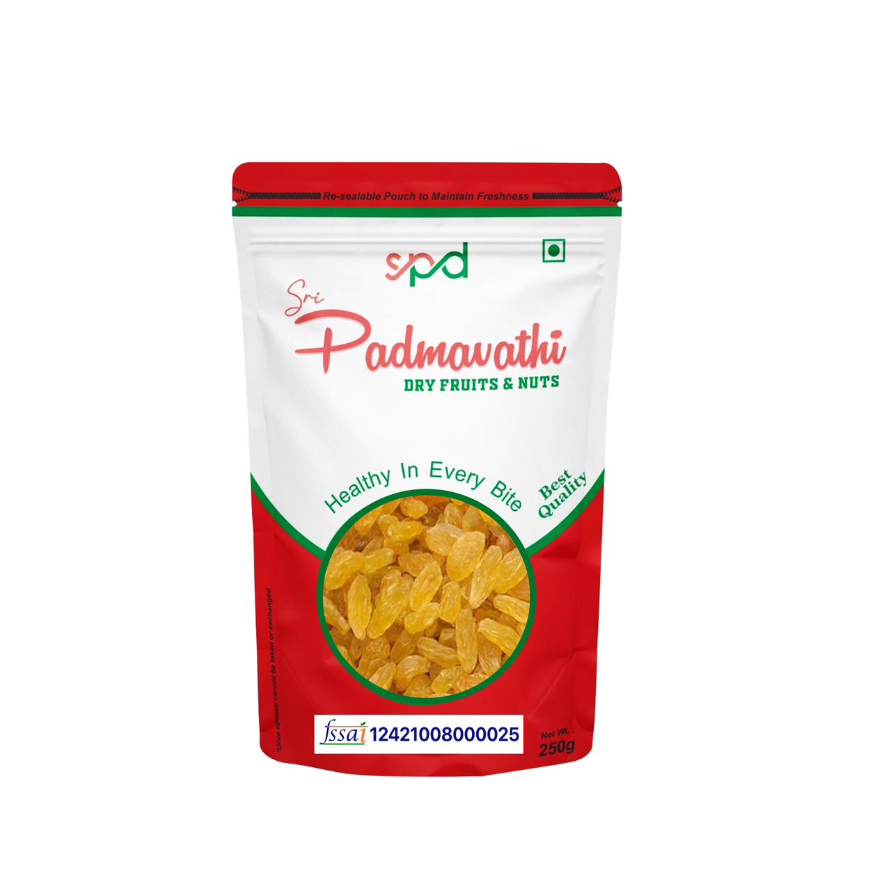 Sri Padmavathi Dry Fruits &Nuts Green Kishmish(1kg)