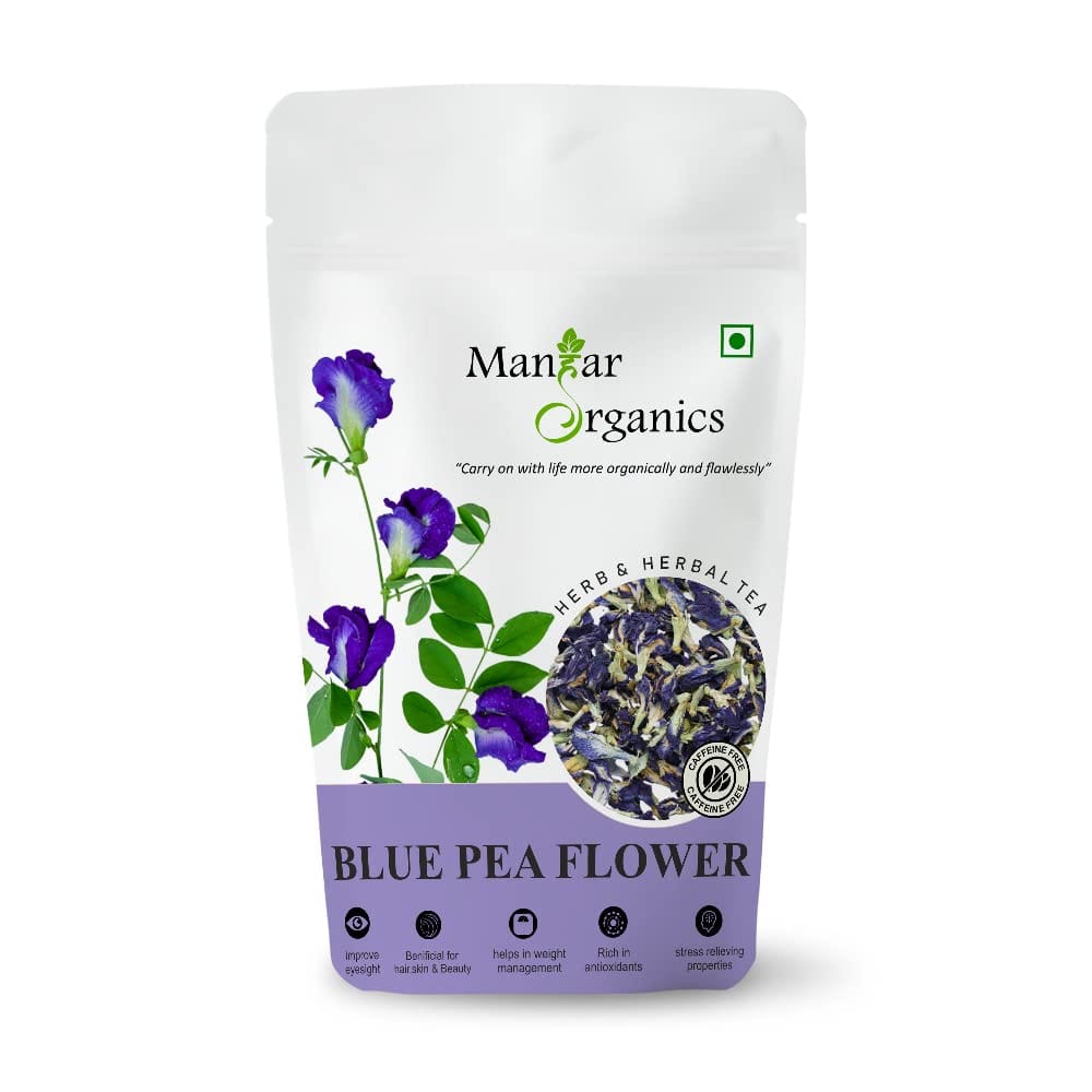 ManHar Organic - Blue pea 50gm (Blue Pea, 50gm)