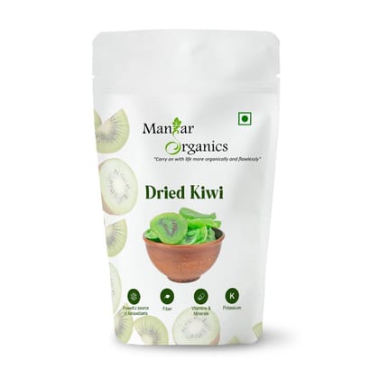 ManHar Organics Premium Dried Kiwi 1Kg| Delicious & Healthy snack | Low Calorie and Dehydrated Kiwi, Dry Kiwi Slice | High in Protein & Dietary Fiber | (Dried Kiwi, 1Kg) (Dried Kiwi, 1Kg)