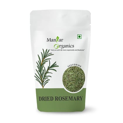 ManHar Organics Dried Rosemary Leaves 50gm - Rosemary Herbal Tea for Hair growth | Gluten Free | Seasonings Herbs & Spices