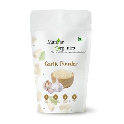 ManHar Organic Garlic Powder 500gm |for Cooking | Lahsun Powder for Cooking and Baking Indian Masala | (500 Grams) (Garlic Powder, 500gm) (Garlic Powder, 500gm)