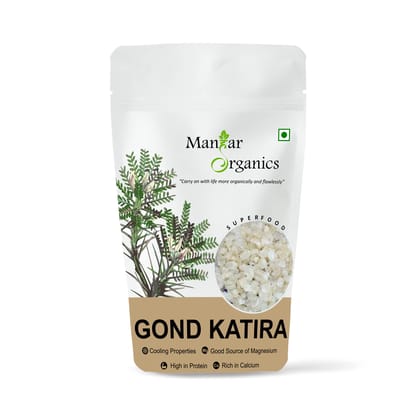 ManHar Organics Gond Katira Pure Organics 1kg |Tragacanth Gum| Edible Gum