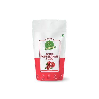 The Rabb's Secret - Dried Pomegranate Seeds 200gm (Anardana/ Anar Beej) for Cooking | Immunity Booster | Beauty ( (Dried Pomegranate Seeds, 200gm)