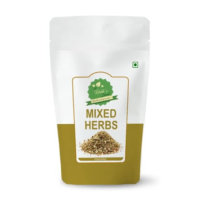 The Rabb's Secret Dried Mixed Herbs Seasoning: 100gm (Mix of oregano, basil, thyme, rosemary, parsley, chilli flakes, garlic powder) (Mixed Herbs, 100gm) (Mixed Herbs, 100gm)