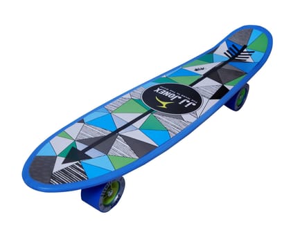 JJ JONEX Arrow Fiber Skateboard Meduim (Age 5-15 Year) (Multicolor) (MYC)