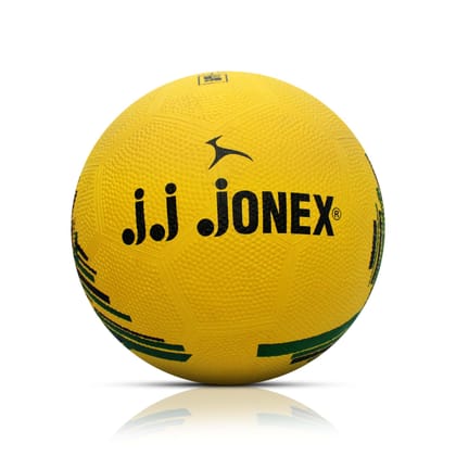 JJ JONEX FOOTBALL BRAZIL MOULDED RUBBER SIZE NO.5 (MYC)