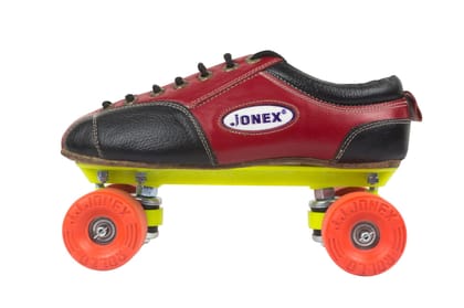 JJ JONEX Fix Body Quad Shoe Skates Rollo Rubber for with Free Bag (MYC)