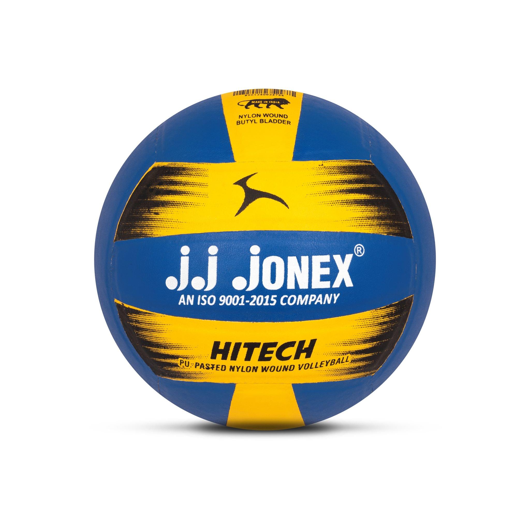 JJ JONEX Vollyball Hitech Polypropylene Moulded SIZE.4 (Multicolour) (MYC)