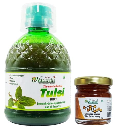 Farm Naturelle Most Effective Tulsi Juice 400Ml The Finest