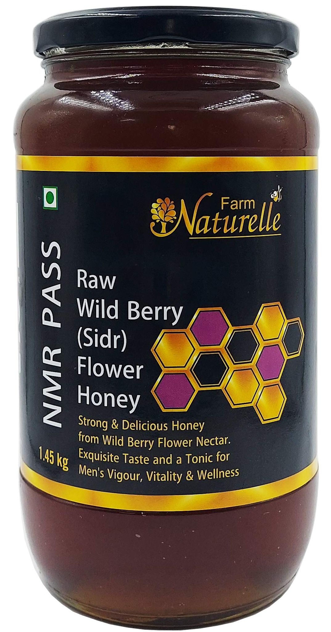 Farm Naturelle -NMR Passed Wild Berry Honey (Sidr Honey) 1.45 kg