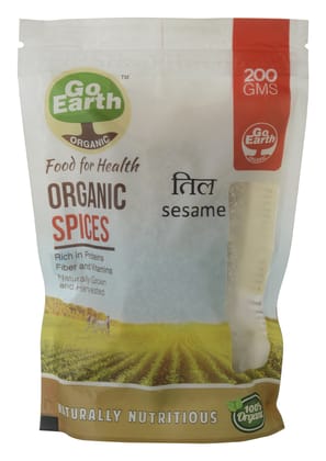 Go Earth Organic Til/Sesame Seed 200 Grams