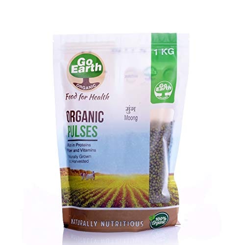 Organic Moong Whole 1Kg