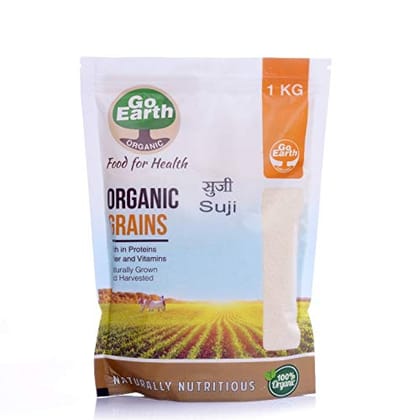 Oeganic Wheat Suji 1 Kg