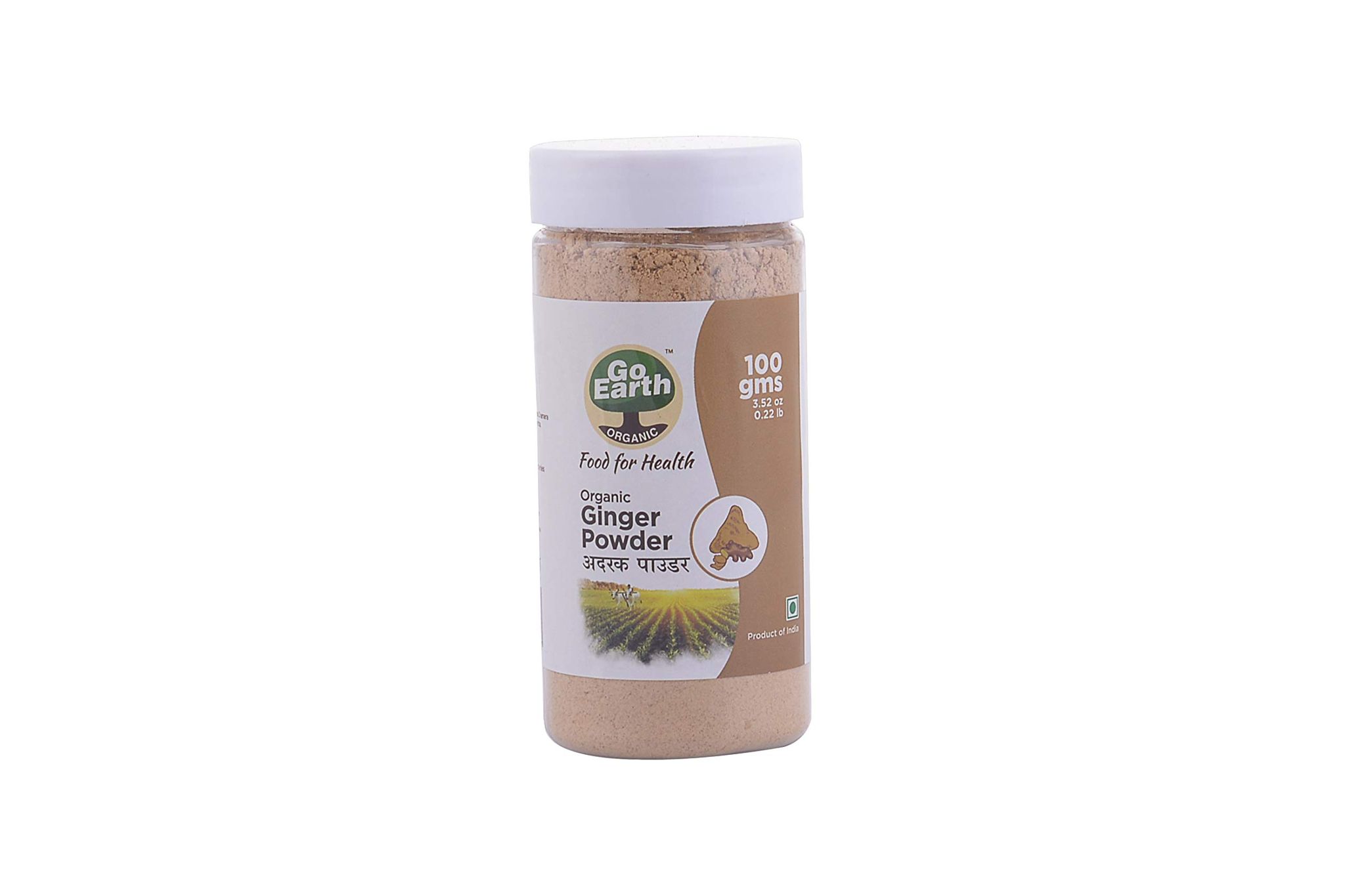 Go Earth Organic Ginger Powder, 100g