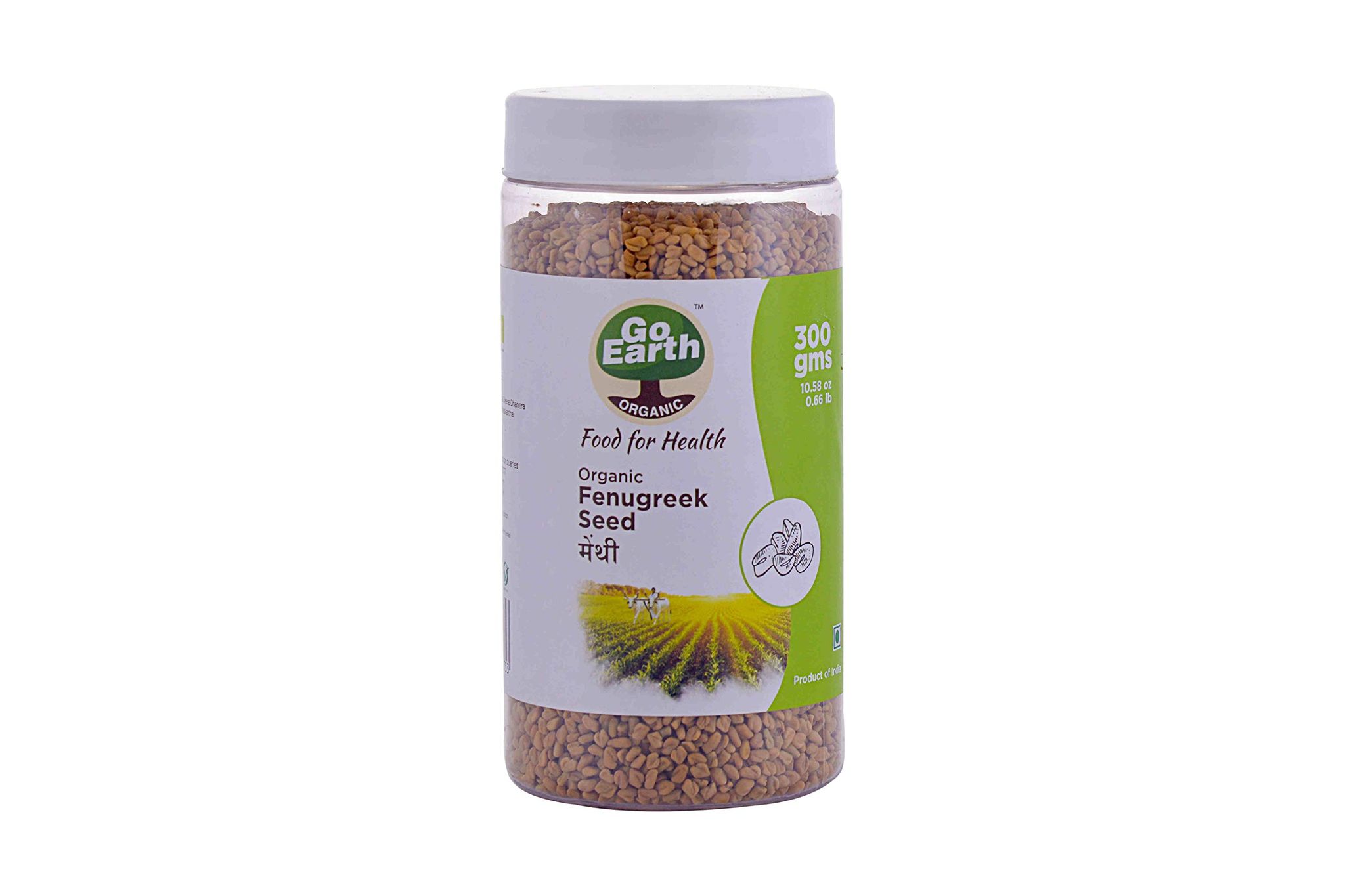 Go Earth Organic Methi/Fenugreek, 300g