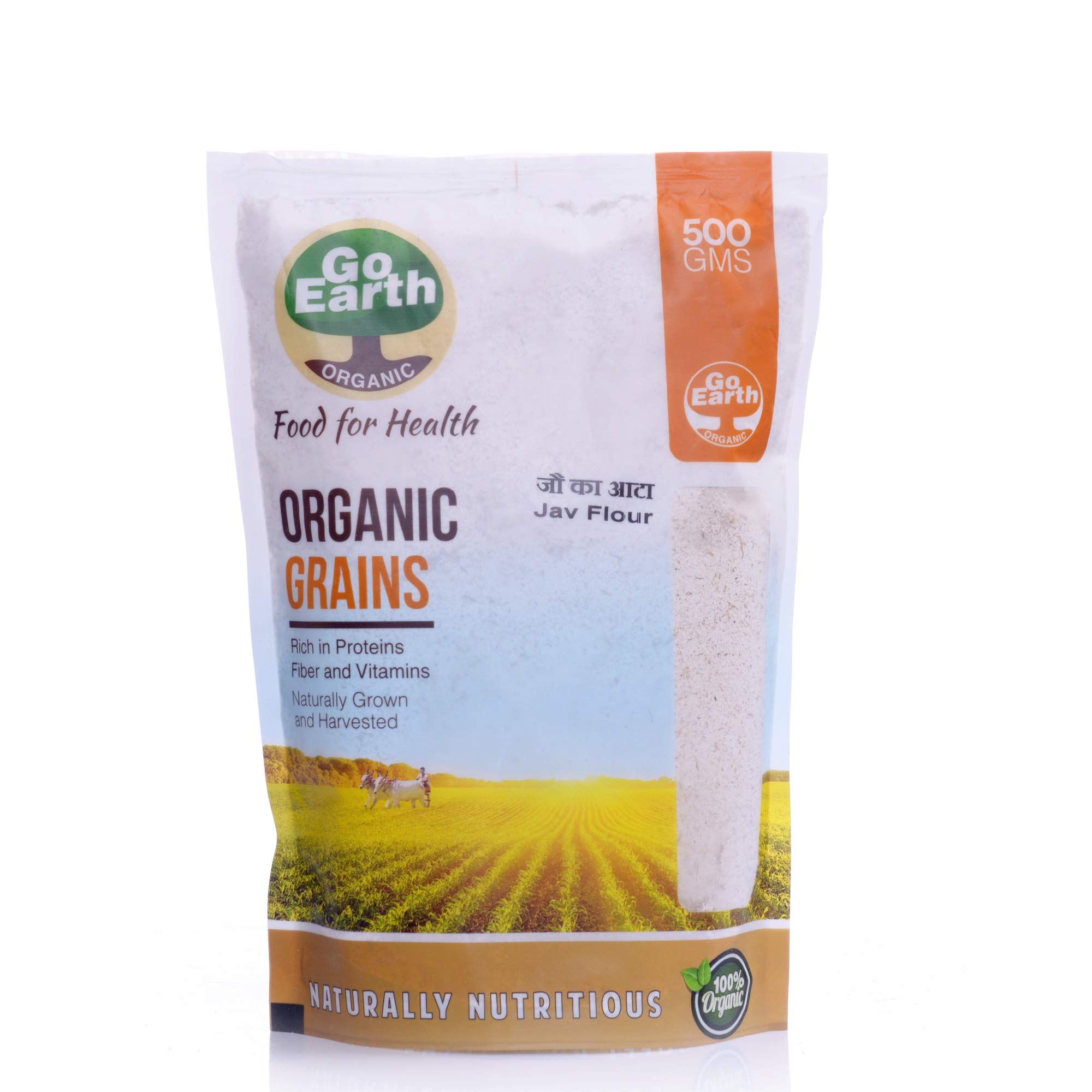 Go Earth Organic Jav Flour, 500g