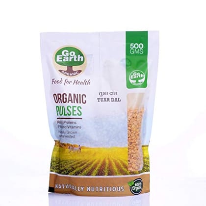 Go Earth Organic Tuar Dal 500gm