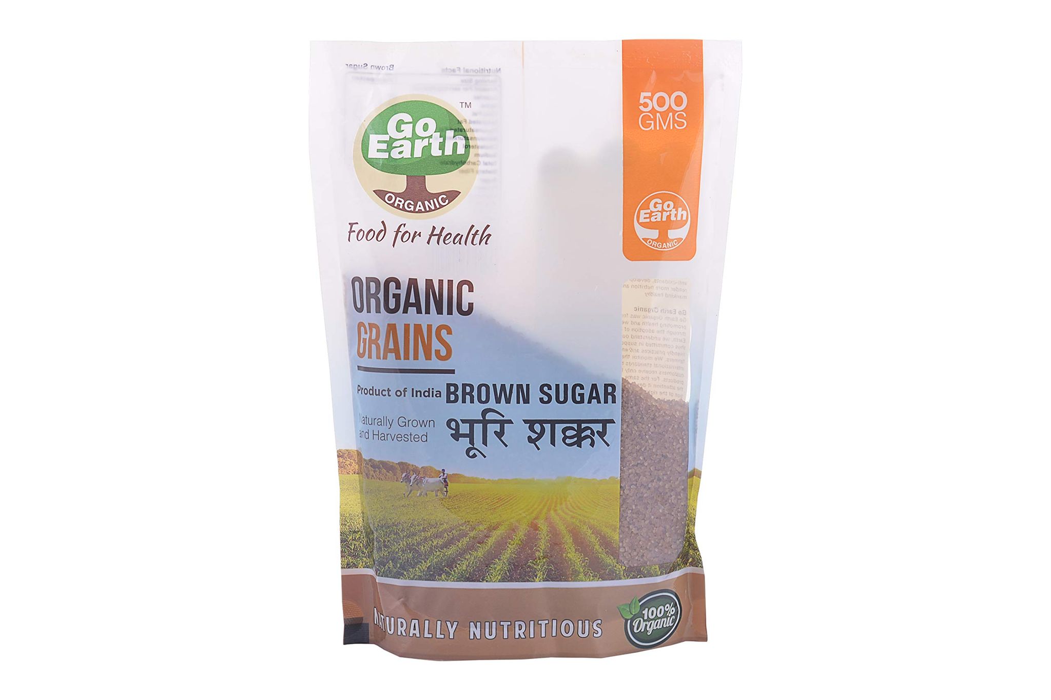 Go Earth Organic Brown Sugar 500gm