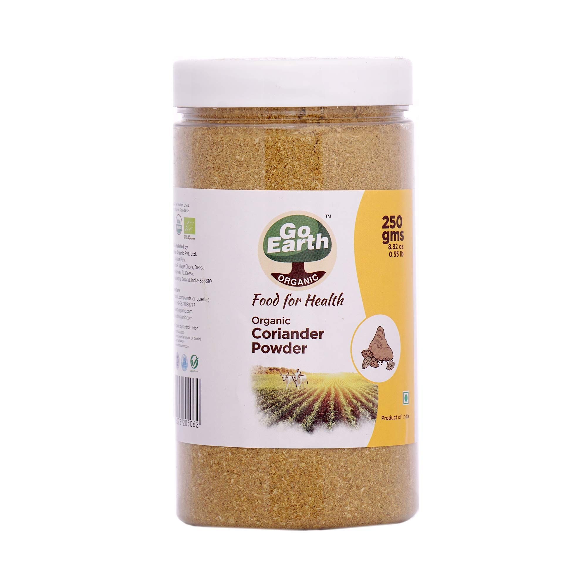 Go Earth Organic Dhana/Coriander Powder, 250g