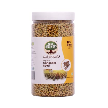 Organic Dhana Whole / Coriander Seed 175 gm