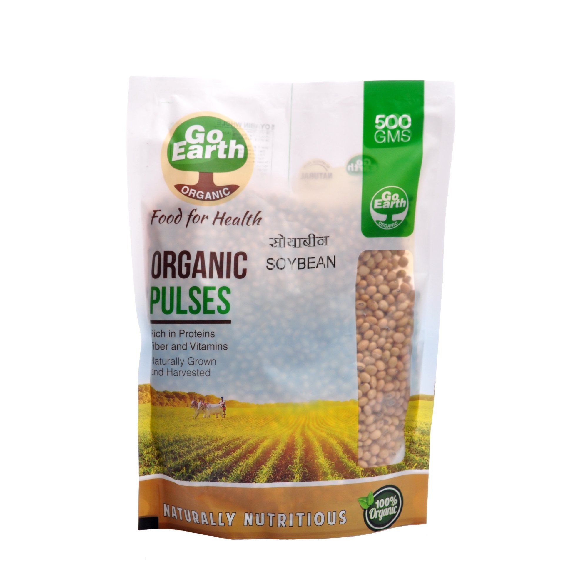 Go Earth Organic Soybean, 500g