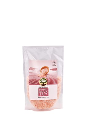 GO EARTH NATURAL CRYSTAL ROCK SALT 500GM (PINK)