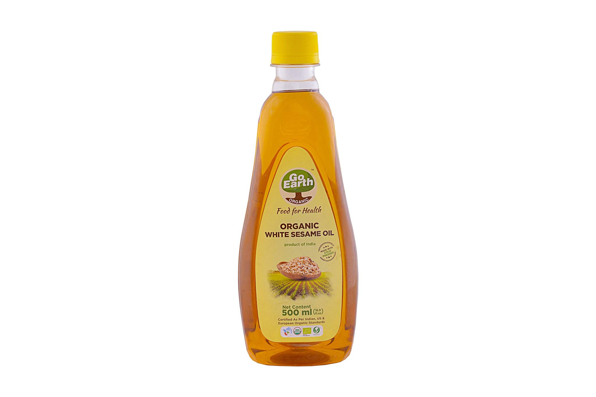 Go Earth Organic Cold Prassed Sesame Oil 500Ml