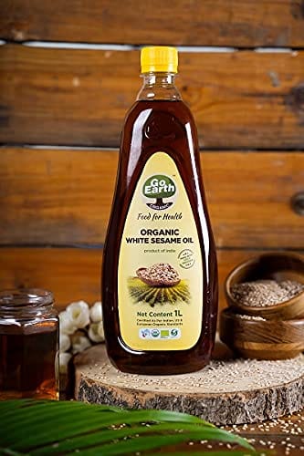 Go Earth Organic Cold Pressed Mustard Oil, 1L