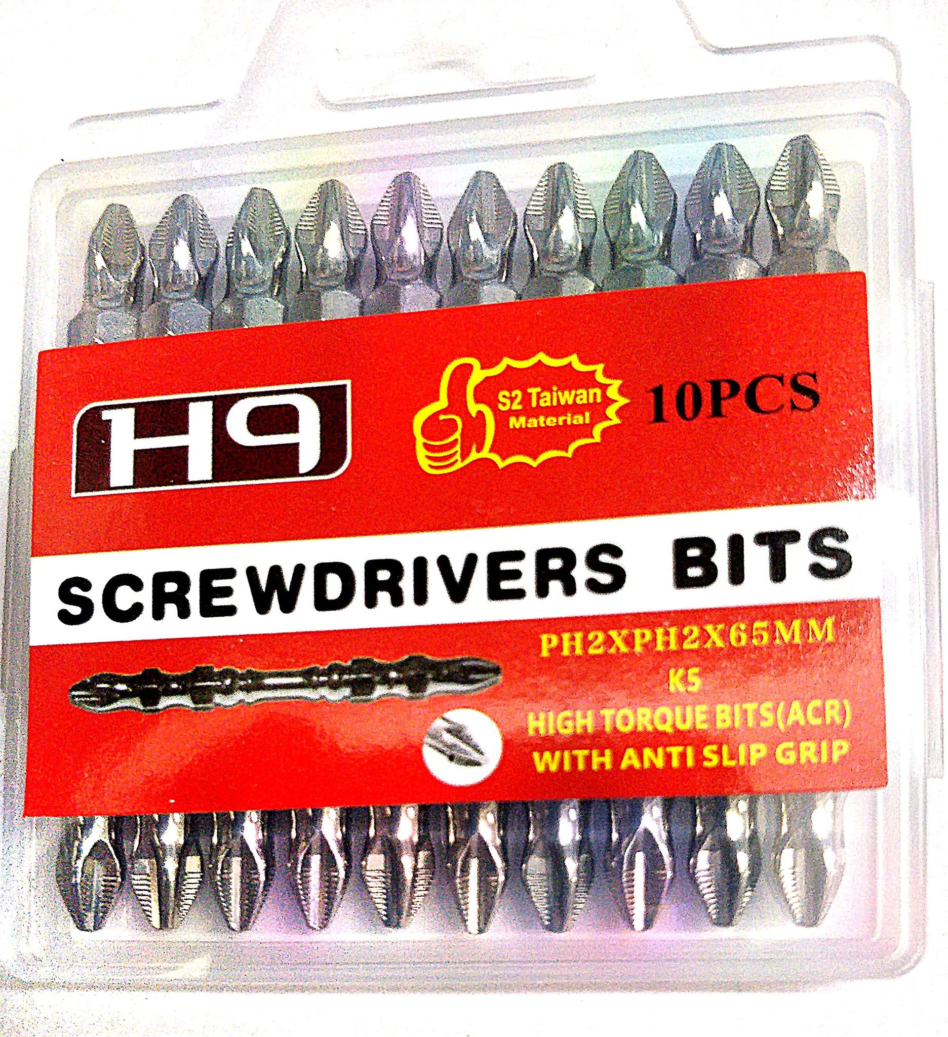 Tool Steel Bits Set Screwdriver Extra Hard 6.35mm 1/4 Insert Bit