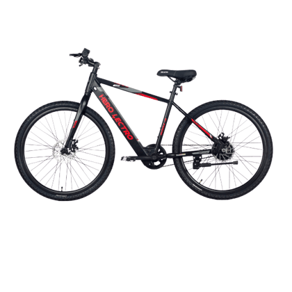 Hero Lectro C5- Red and Black - E-Cycle