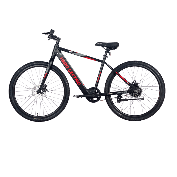 Hero Lectro C5- Red and Black - E-Cycle