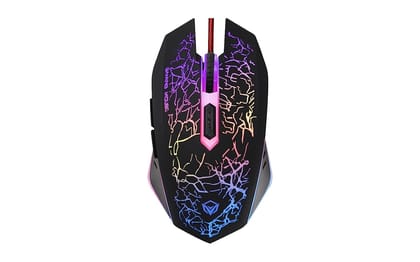 Optical Wired Gaming Mouse with Colour Backlit Wired Touch Gaming Mouse