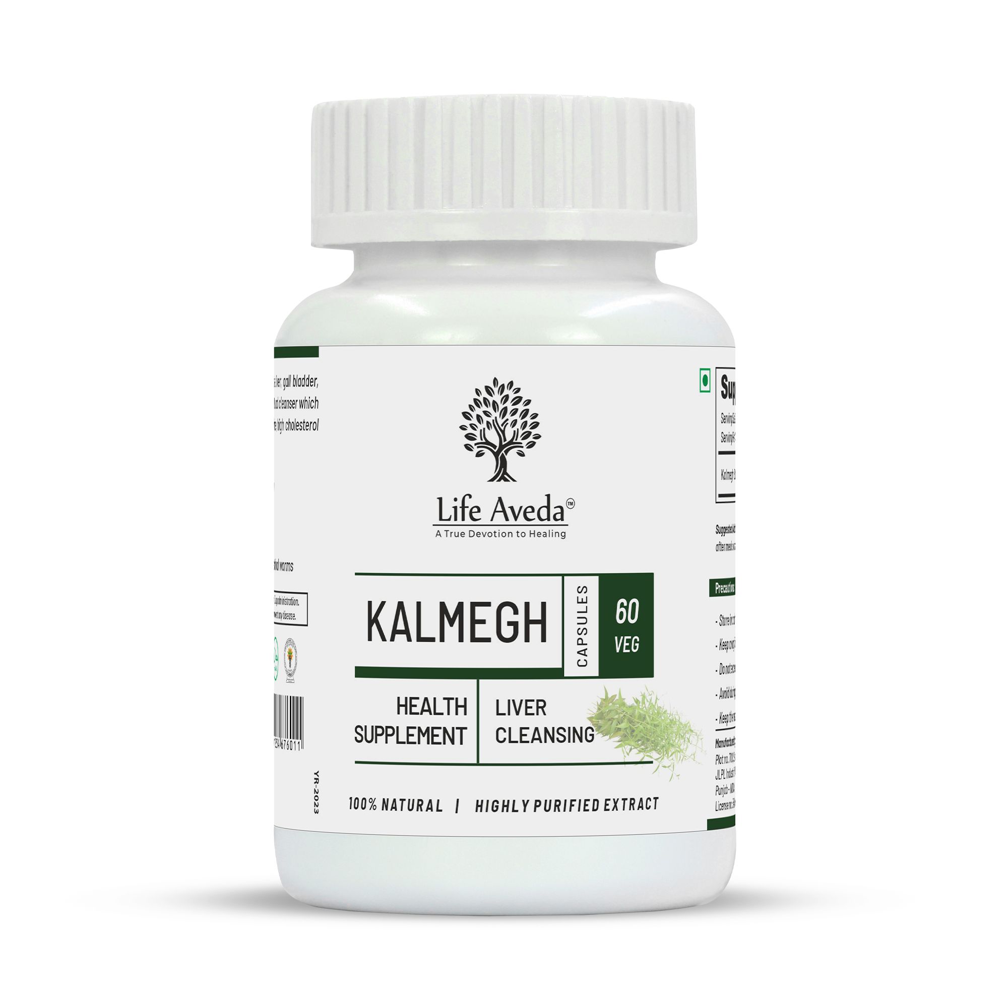 Life Aveda Kalmegh - 60 Capsules