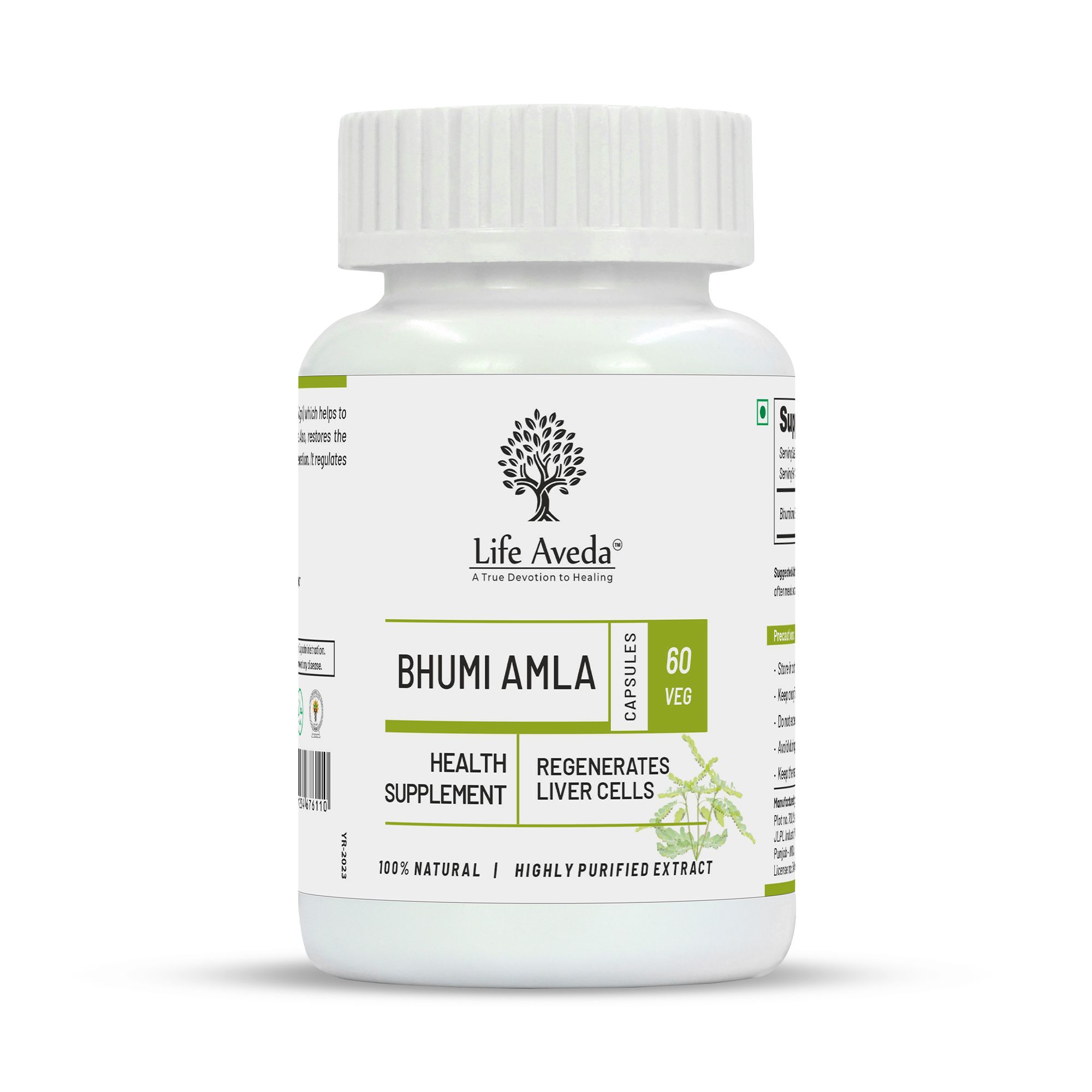 Life Aveda Bhumi Amla- 60 Capsules