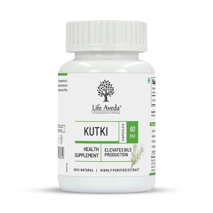 Life Aveda Kutki - 60 capsules