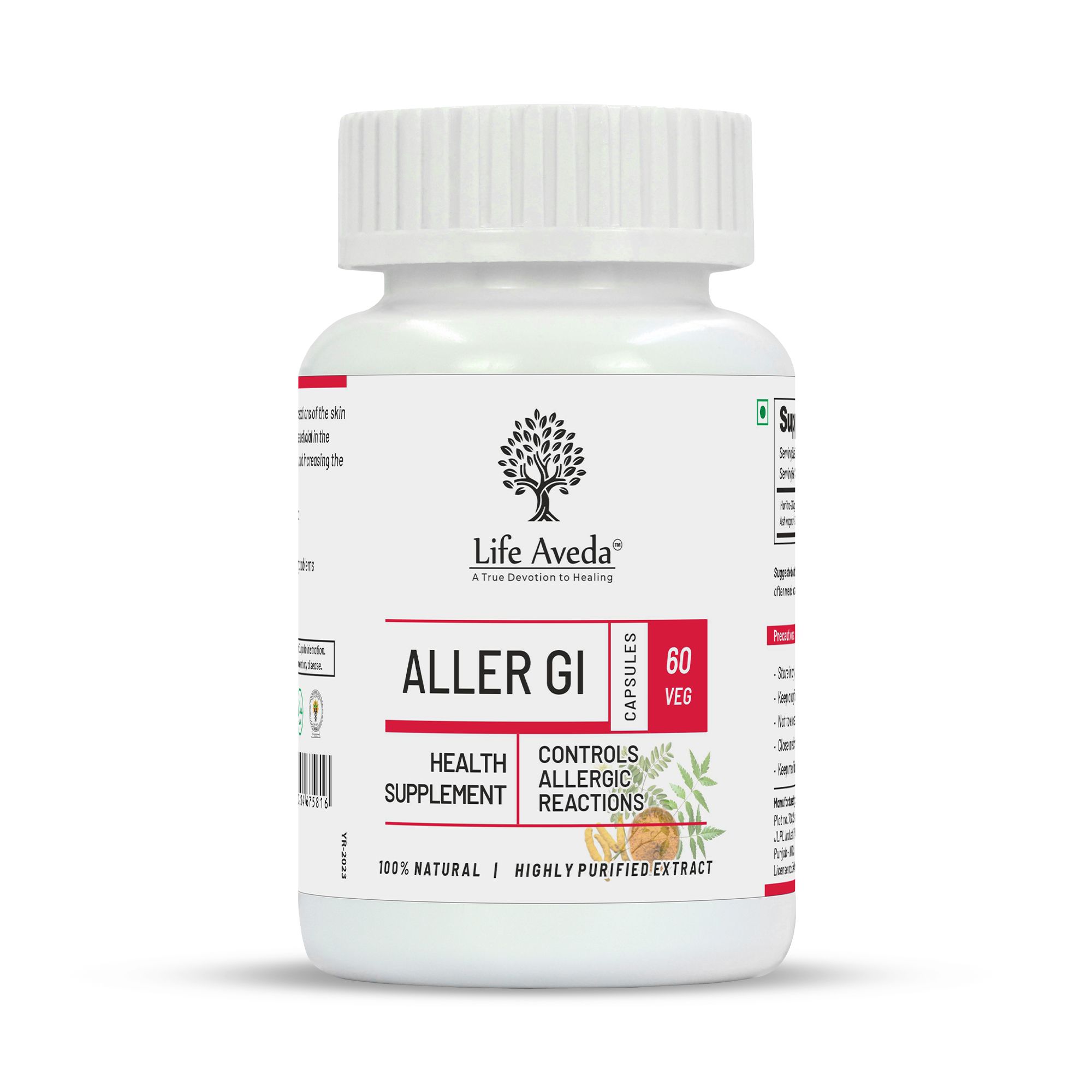 Life Aveda Aller GI- 60 capsules