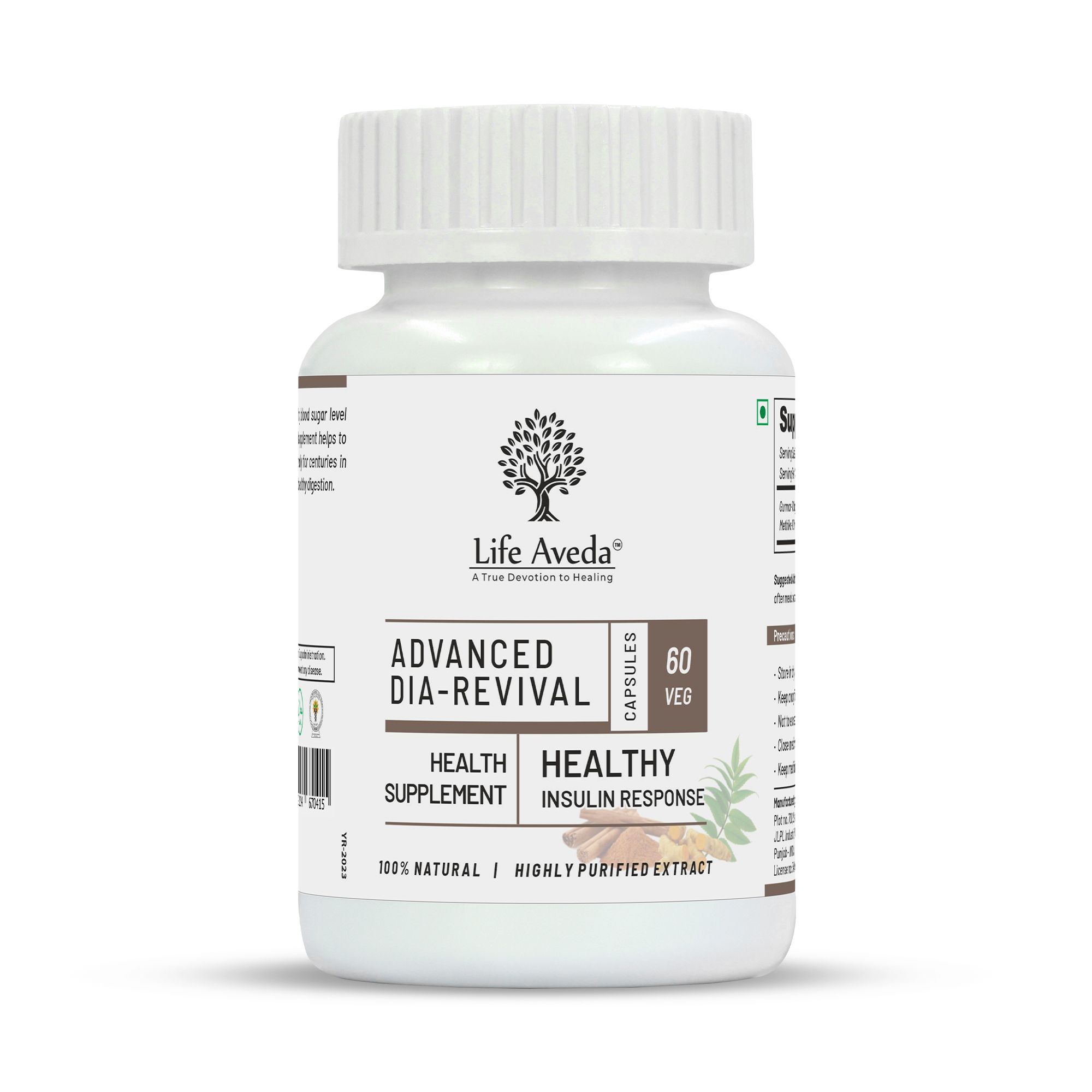 Life Aveda Advanced Dia-Revival - 60 Capsules