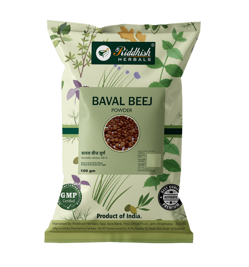 Riddhish Herbals Baval Beej Powder(100 gm Each) - combo pack (3)