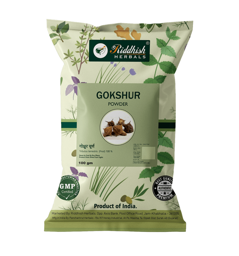 Riddhish Herbals Gokshur Powder (100 gm Each) - combo pack (3)