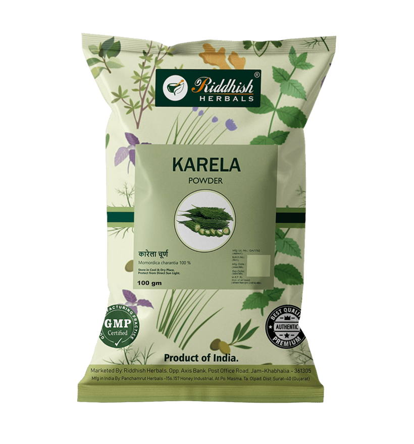 Riddhish Herbals Karela Powder(100 gm Each) - combo pack (3)