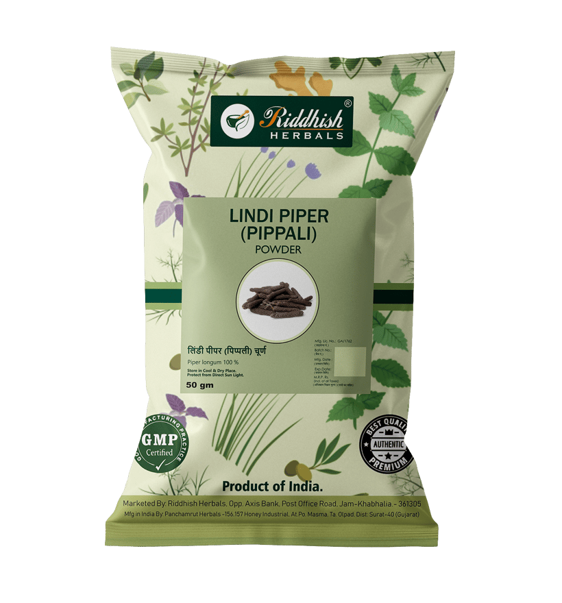 Riddhish Herbals Lindi Piper Powder(50 gm Each) - combo pack (2)